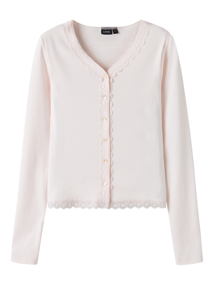 LMTD - Cardigan - Pink Marshmallow - Nlfkanalace