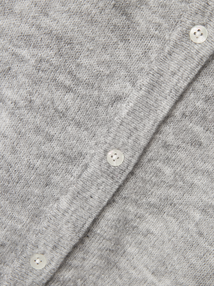 LMTD - Cardigan - Light grey melange - Flot