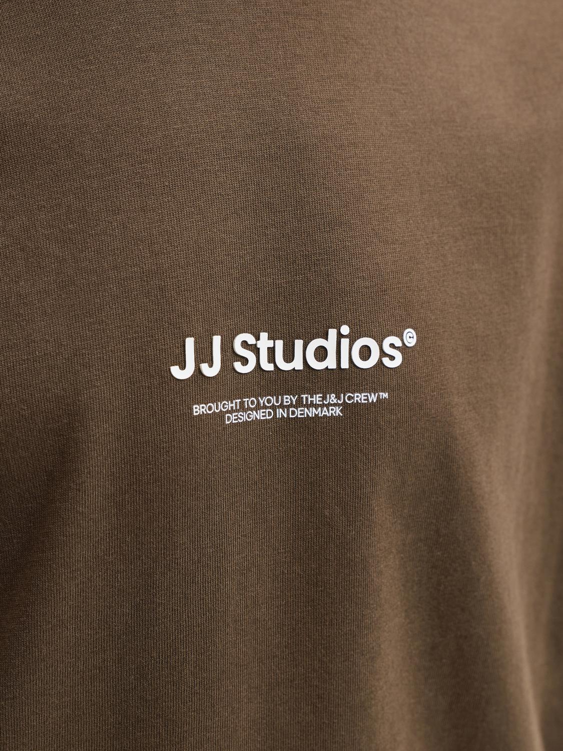 Jack & Jones Junior - T-shirt - Cocoa - Jjesoho Tee