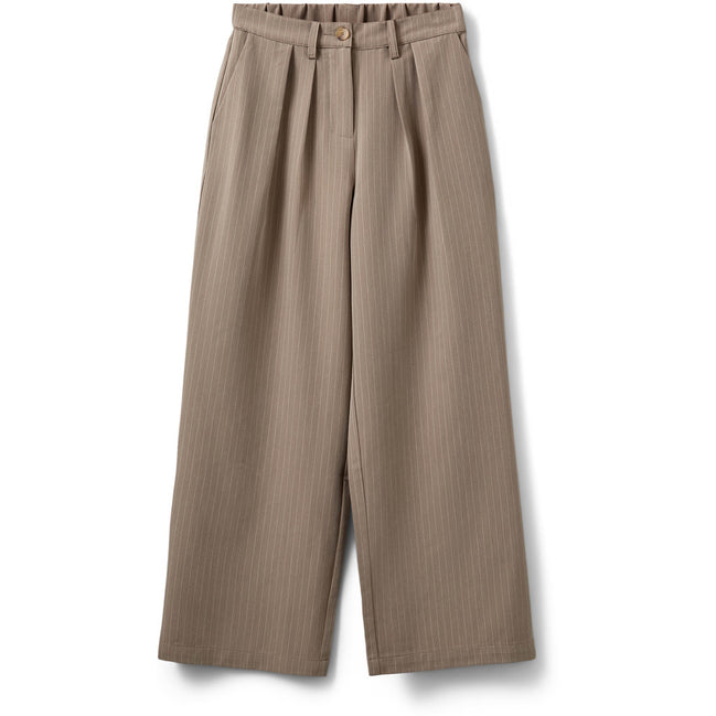 Sofie Schnoor - Bukser - Beige Striped - Malinasy