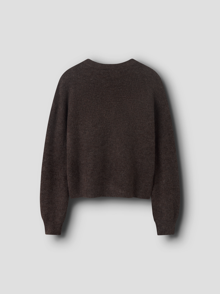 LMTD - Cardigan - Light grey melange - Flot