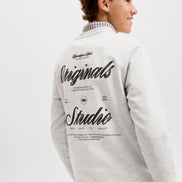 Jack & Jones Junior - Sweatshirt - White melange - Jornorrebro
