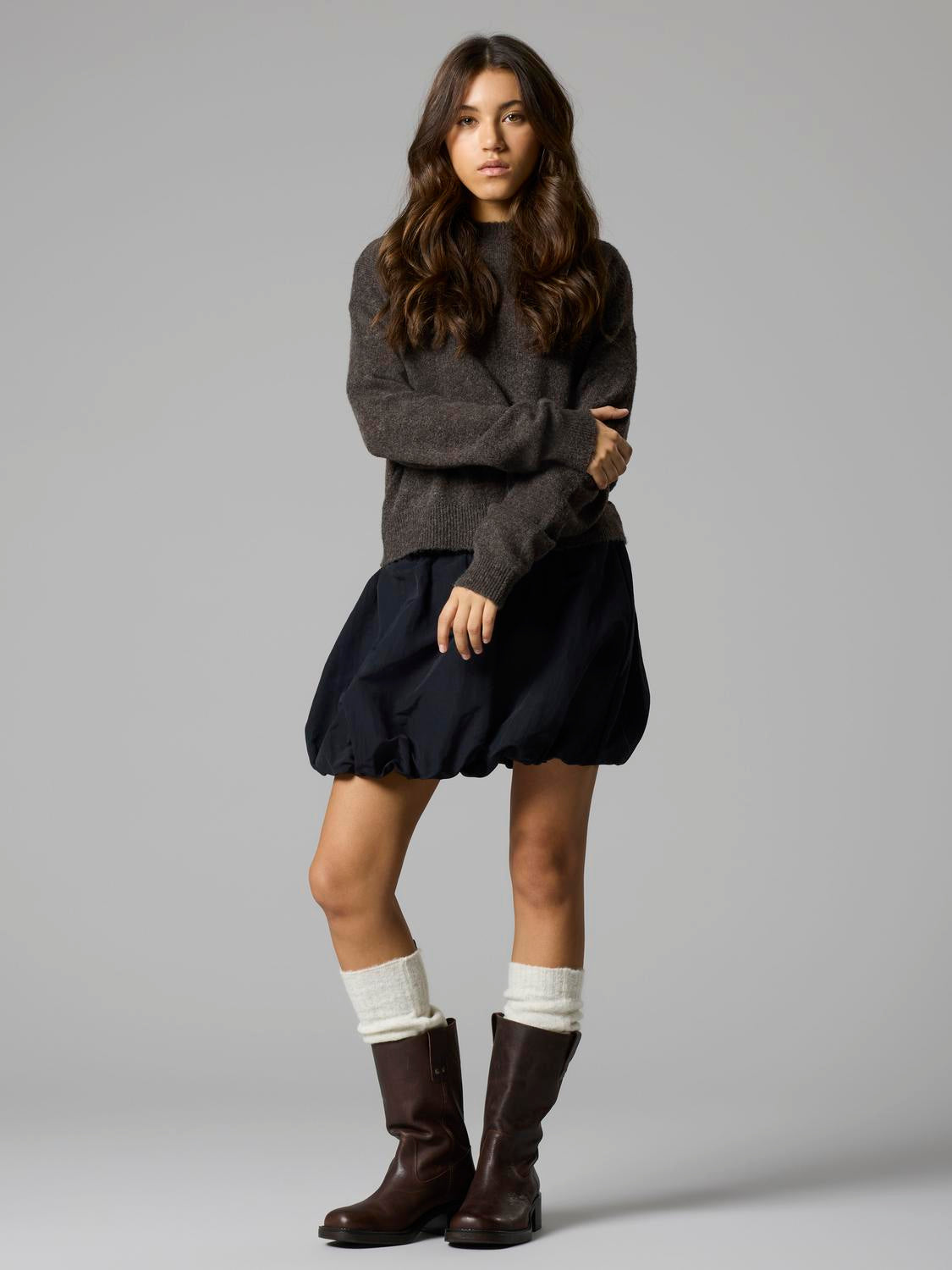 LMTD - Pullover - Light grey melange - Flot