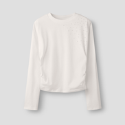 LMTD - T-Shirt - White alyssum - Novegat Stud