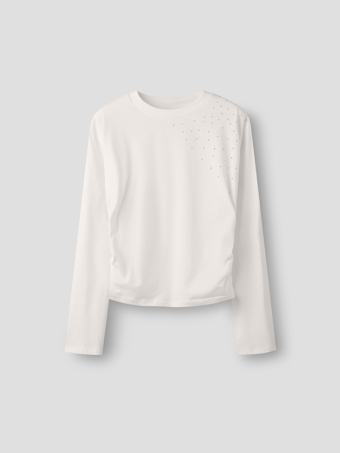 LMTD - T-Shirt - White alyssum - Novegat Stud