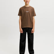 Jack & Jones Junior - T-shirt - Cocoa - Jjesoho Tee