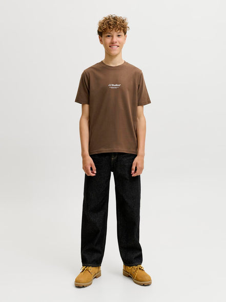 Jack & Jones Junior - T-shirt - Cocoa - Jjesoho Tee