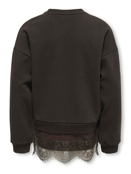 Kids Only - Sweatshirt - Coffee bean - Kogswanna