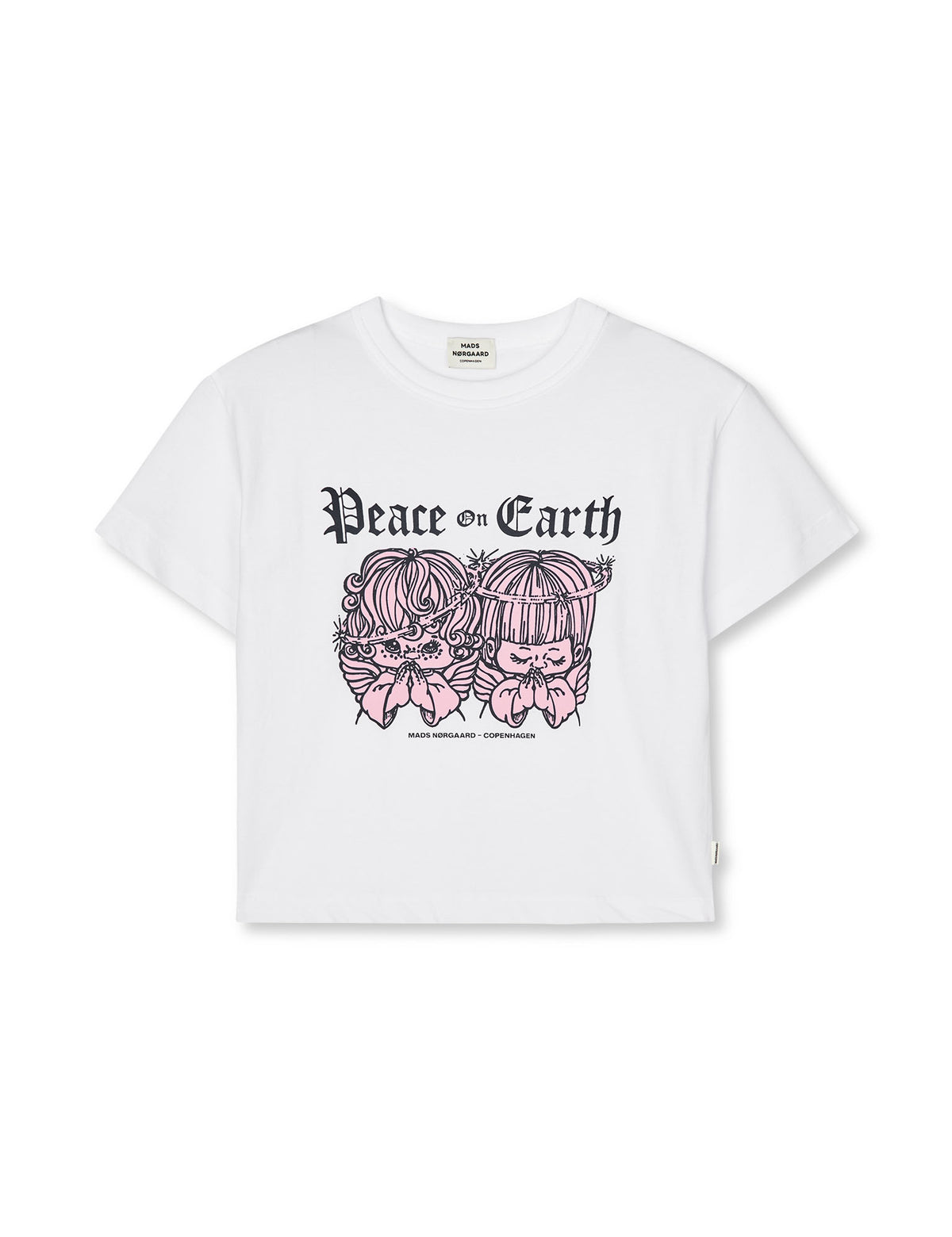 Mads Nørgaard - Copenhagen A/S - T-shirts - White - Dry