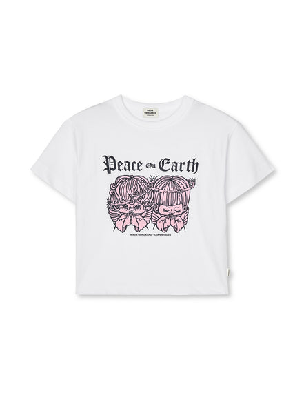 Mads Nørgaard - Copenhagen A/S - T-shirts - White - Dry