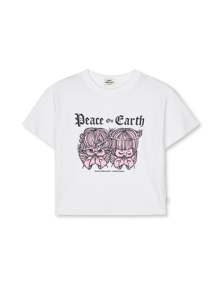 Mads Nørgaard - Copenhagen A/S - T-shirts - White - Dry