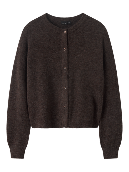 LMTD - Cardigan - Light grey melange - Flot