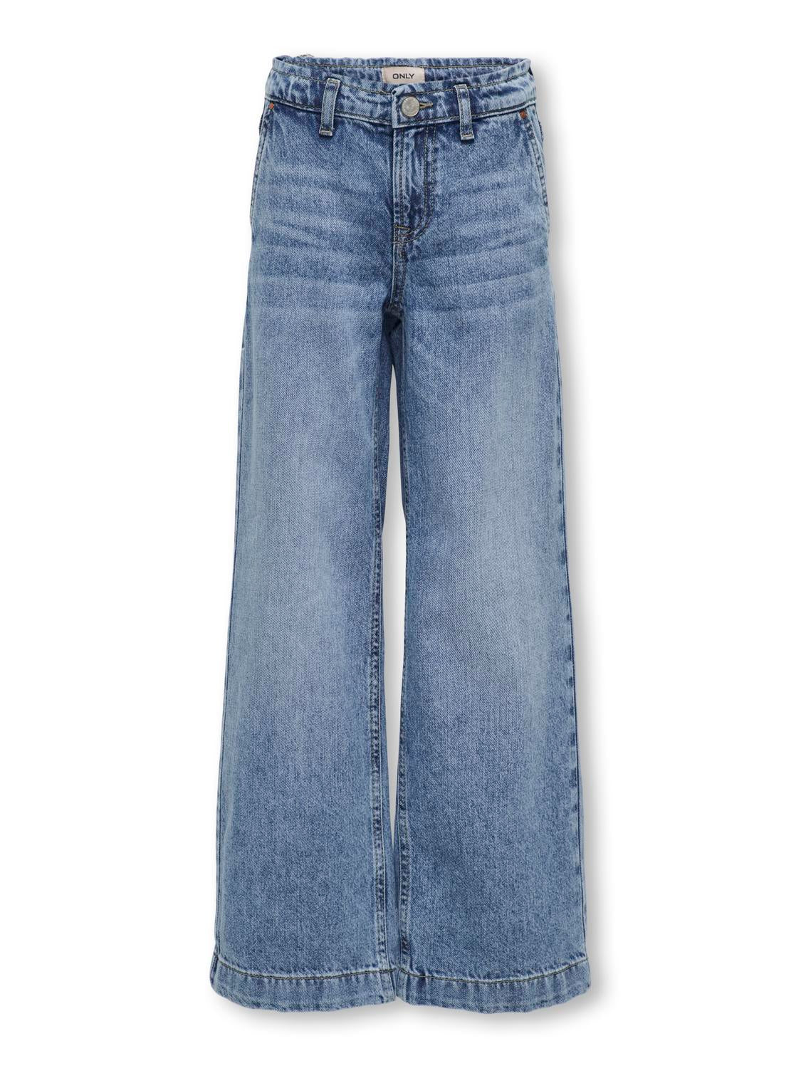 Kids Only - Jeans - Medium Blue Denim - Wide