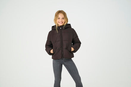 Kids Only - Jacket - Chocolate Torte - Life Short Puffer