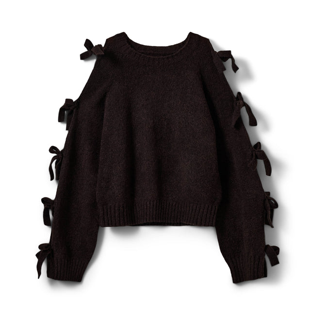 Sofie Schnoor - Pullovere - Dark Brown - Permelisy