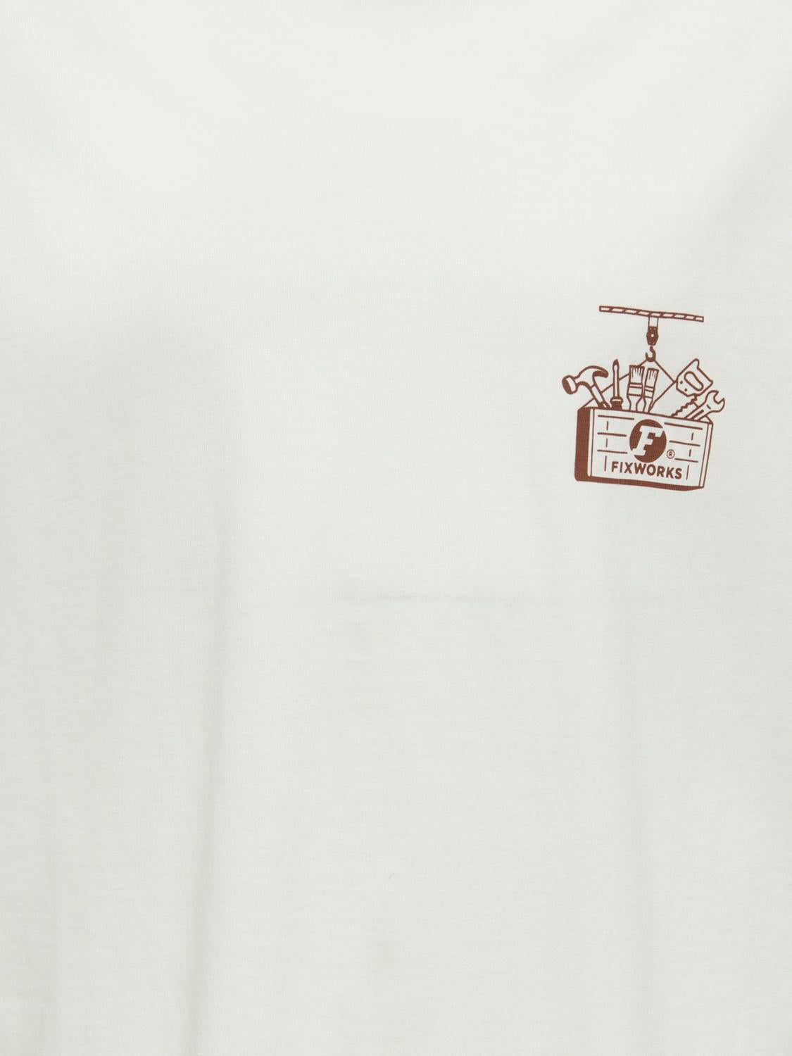 Only & Sons - T-Shirt - Cloud Dancer - Osjalfi